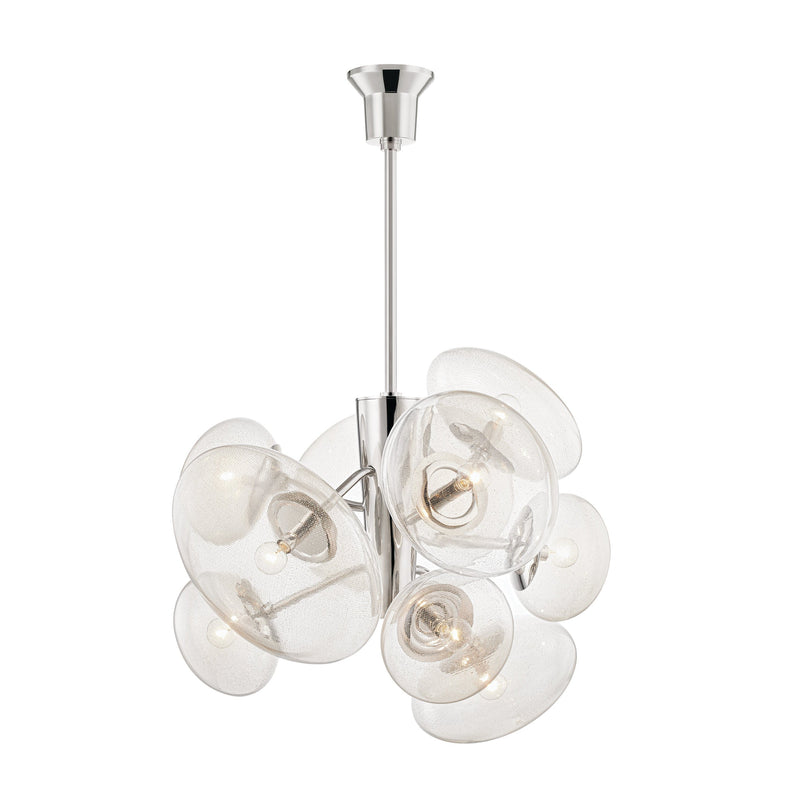 Lighting - Chandelier Opera 9 Light Pendant // Polished Nickel 