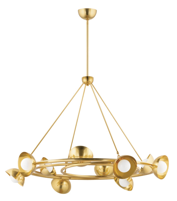 Lighting - Chandelier Oraibi 10 Light Chandelier // Vintage Brass 