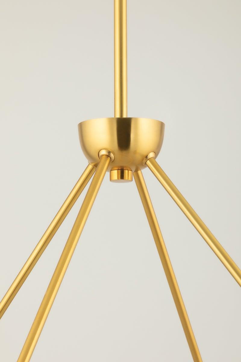 Lighting - Chandelier Oraibi 6 Light Chandelier // Vintage Brass 