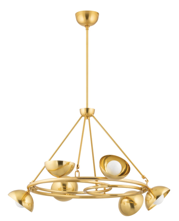 Lighting - Chandelier Oraibi 6 Light Chandelier // Vintage Brass 