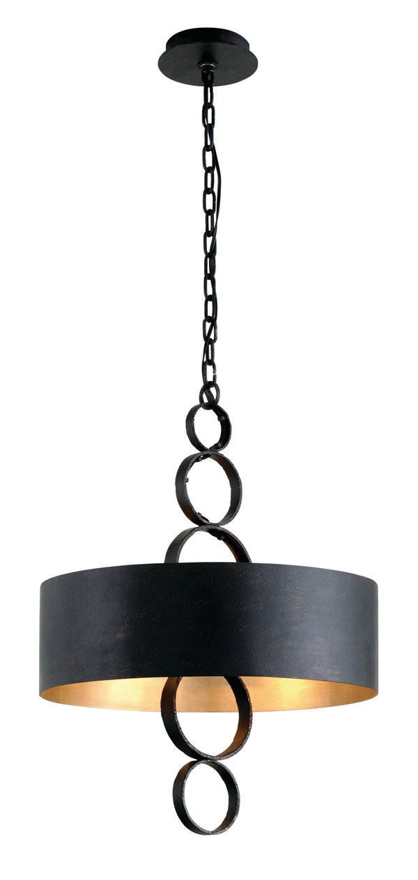 Lighting - Chandelier Rivington 4 Light Pendant // Charred Copper 