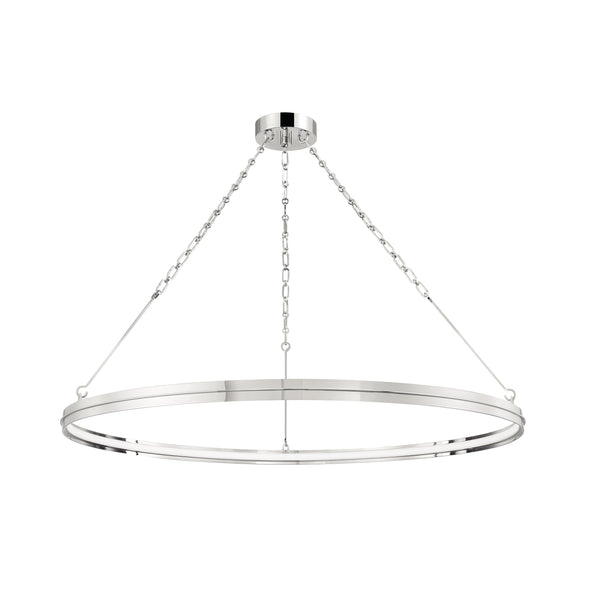 Lighting - Chandelier Rosendale Medium Led Chandelier // Polished Nickel 