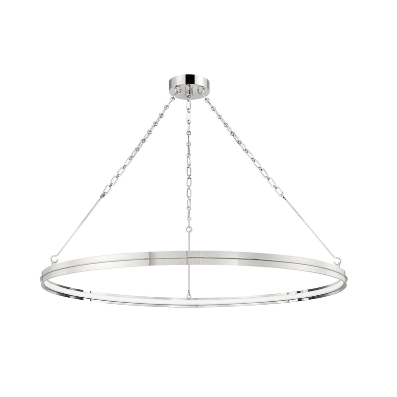 Lighting - Chandelier Rosendale Medium Led Chandelier // Polished Nickel 