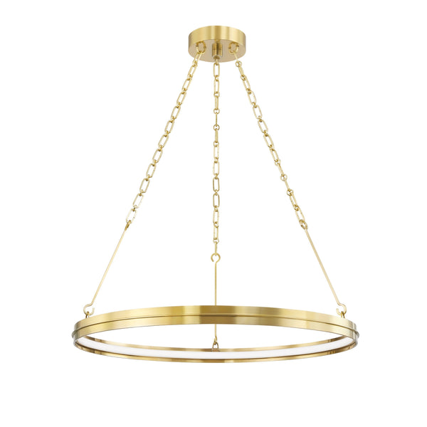 Lighting - Chandelier Rosendale Small Led Chandelier // Aged Brass 