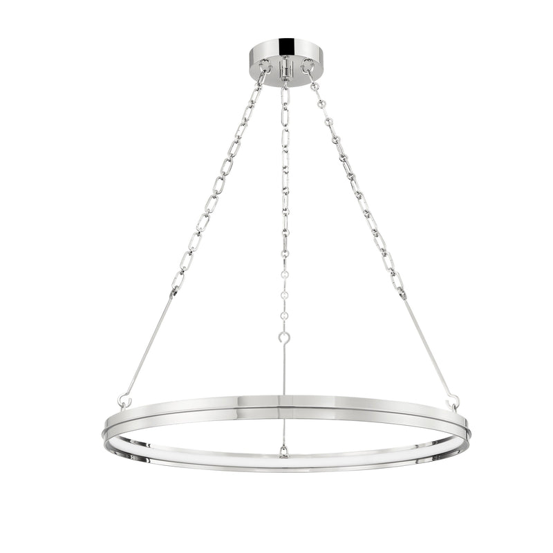 Lighting - Chandelier Rosendale Small Led Chandelier // Polished Nickel 