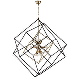 Lighting - Chandelier Roundout 12 Light Pendant // Aged Brass 