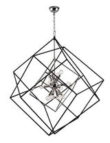 Lighting - Chandelier Roundout 12 Light Pendant // Polished Nickel 