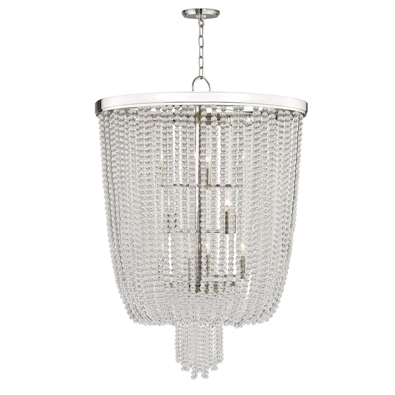 Lighting - Chandelier Royalton 12 Light Pendant // Polished Nickel 