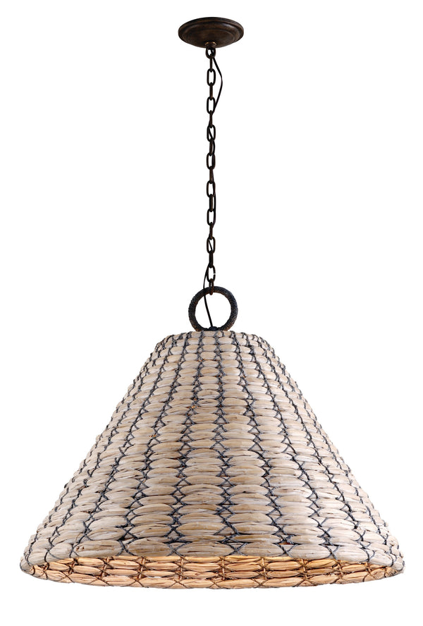 Lighting - Chandelier Solana 1 Light Pendant // Earthen Bronze // Large 