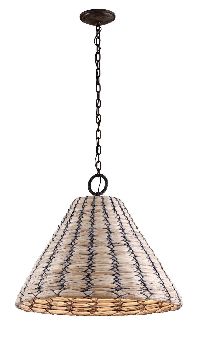 Lighting - Chandelier Solana 1 Light Pendant // Earthen Bronze // Medium 