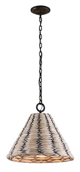 Lighting - Chandelier Solana 1 Light Pendant // Earthen Bronze // Small 