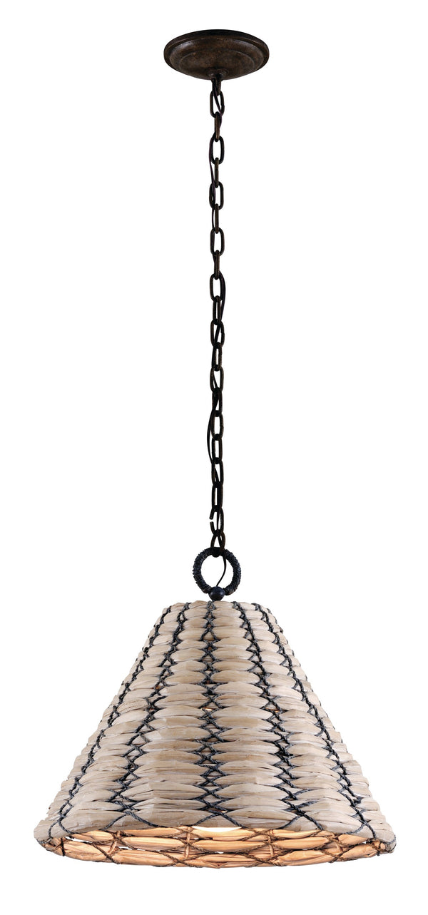 Lighting - Chandelier Solana 1 Light Pendant // Earthen Bronze // Small 