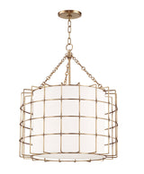 Lighting - Chandelier Sovereign 3 Light Pendant // Aged Brass 