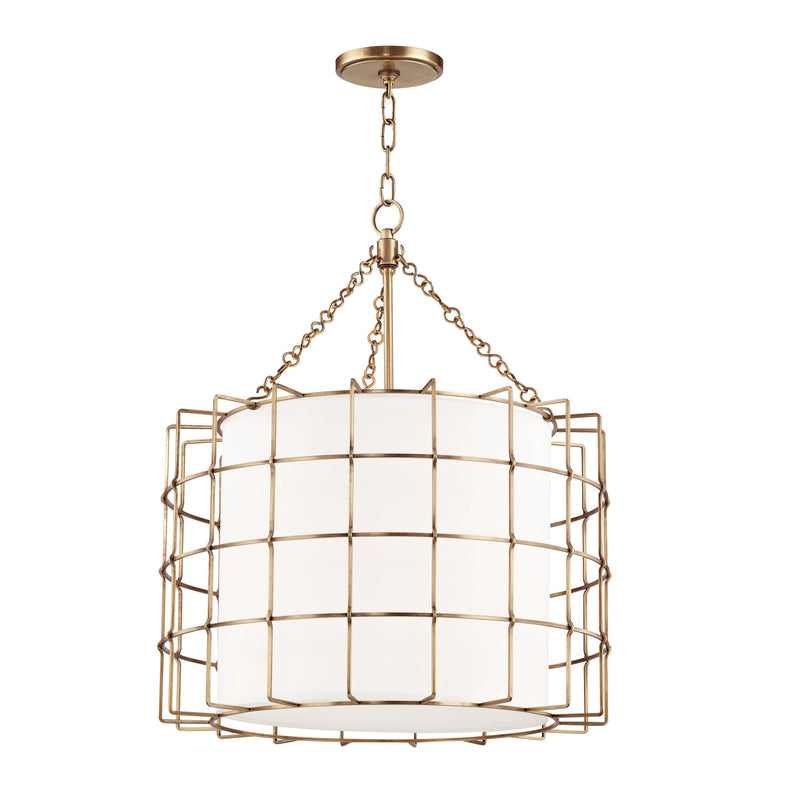 Lighting - Chandelier Sovereign 3 Light Pendant // Aged Brass 