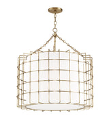 Lighting - Chandelier Sovereign 4 Light Pendant // Aged Brass 