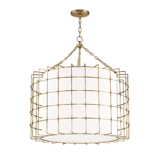 Lighting - Chandelier Sovereign 4 Light Pendant // Aged Brass 