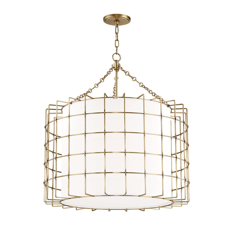 Lighting - Chandelier Sovereign 4 Light Pendant // Aged Brass 