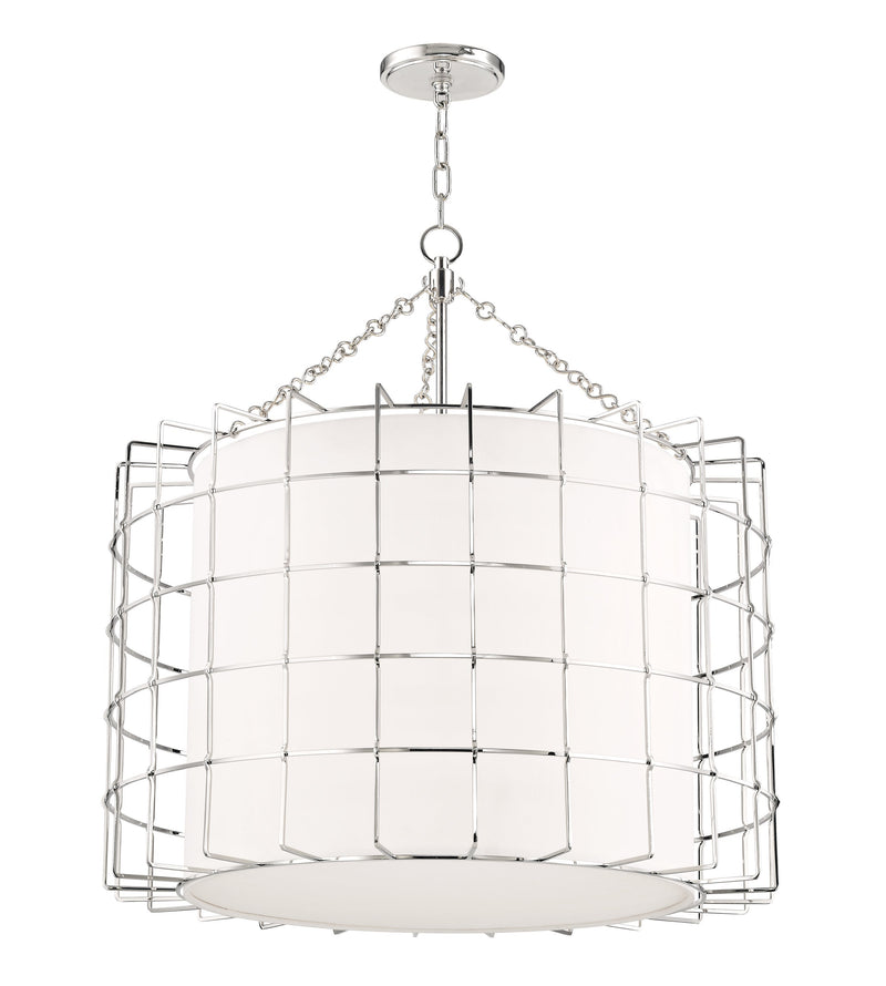 Lighting - Chandelier Sovereign 4 Light Pendant // Polished Nickel 