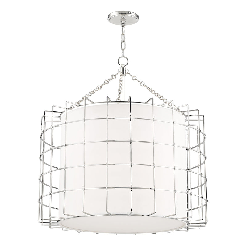 Lighting - Chandelier Sovereign 4 Light Pendant // Polished Nickel 