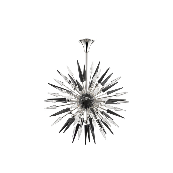 Lighting - Chandelier Sparta 12 Light Chandelier // Polished Nickel // Small 