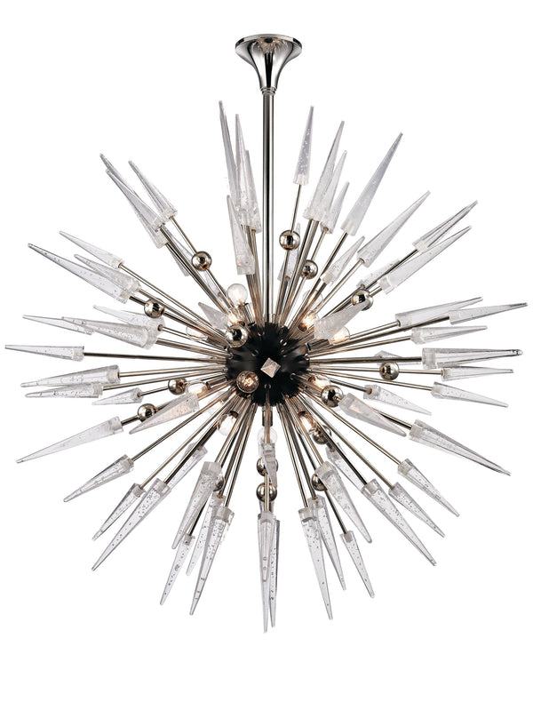 Lighting - Chandelier Sparta 18 Light Chandelier // Polished Nickel // Large 