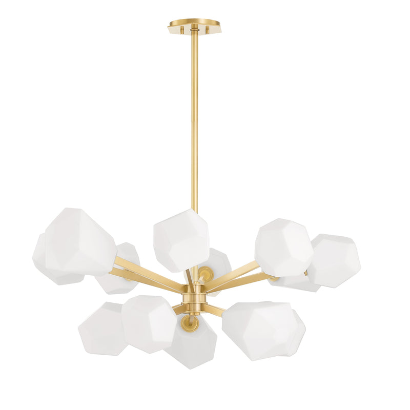 Lighting - Chandelier Tring 13 Light Chandelier // Aged Brass 