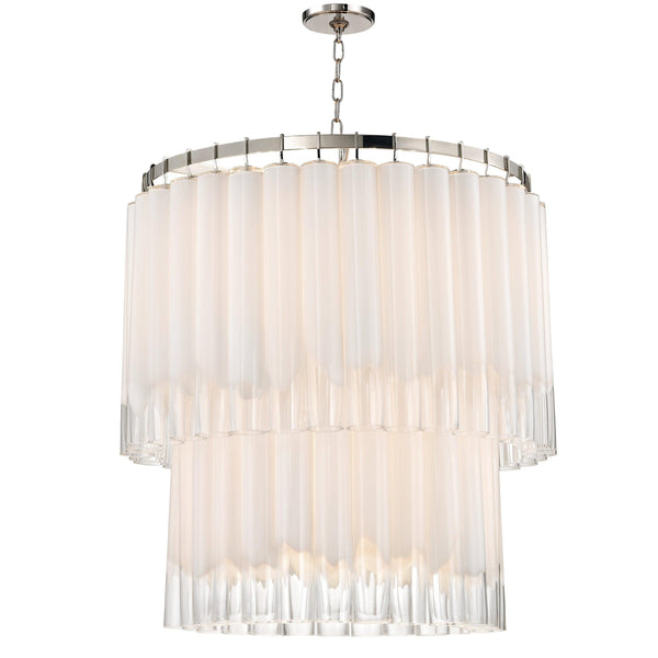 Lighting - Chandelier Tyrell 13 Light Pendant // Polished Nickel 