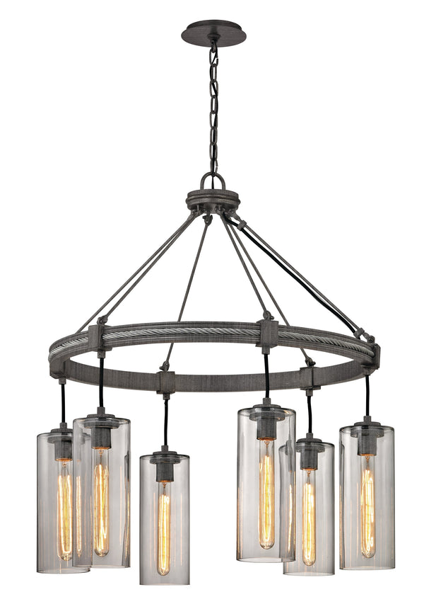 Lighting - Chandelier Union Square 6 Light Pendant // Graphite 