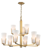 Lighting - Chandelier Upton 9 Light Chandelier // Aged Brass 