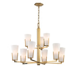 Lighting - Chandelier Upton 9 Light Chandelier // Aged Brass 