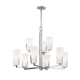 Lighting - Chandelier Upton 9 Light Chandelier // Polished Chrome 