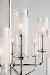 Lighting - Chandelier Wentworth 12 Light Chandelier // Polished Nickel 