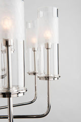 Lighting - Chandelier Wentworth 12 Light Chandelier // Polished Nickel 