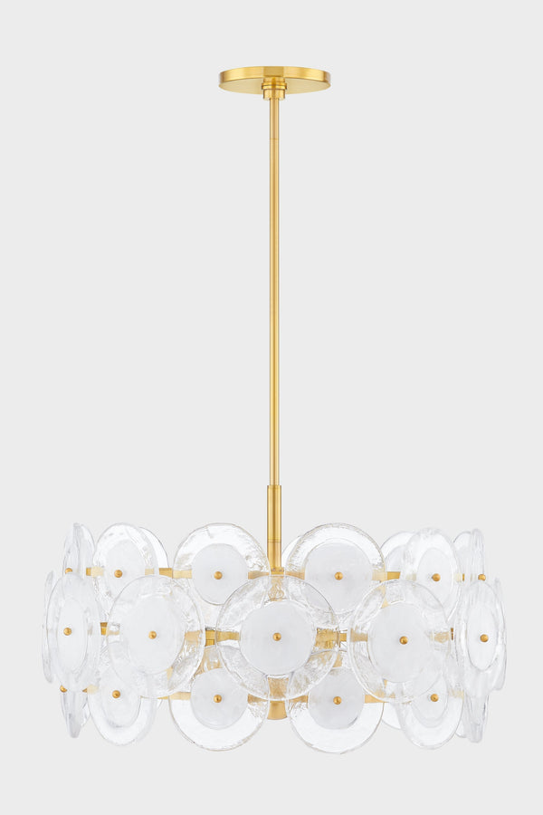 Lighting - Chandelier Zoella 5 Light Chandelier // Aged Brass 