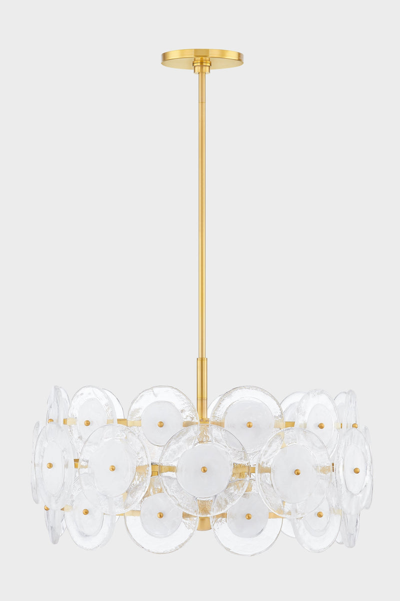 Lighting - Chandelier Zoella 5 Light Chandelier // Aged Brass 