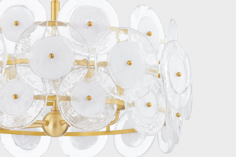 Lighting - Chandelier Zoella 5 Light Chandelier // Aged Brass 