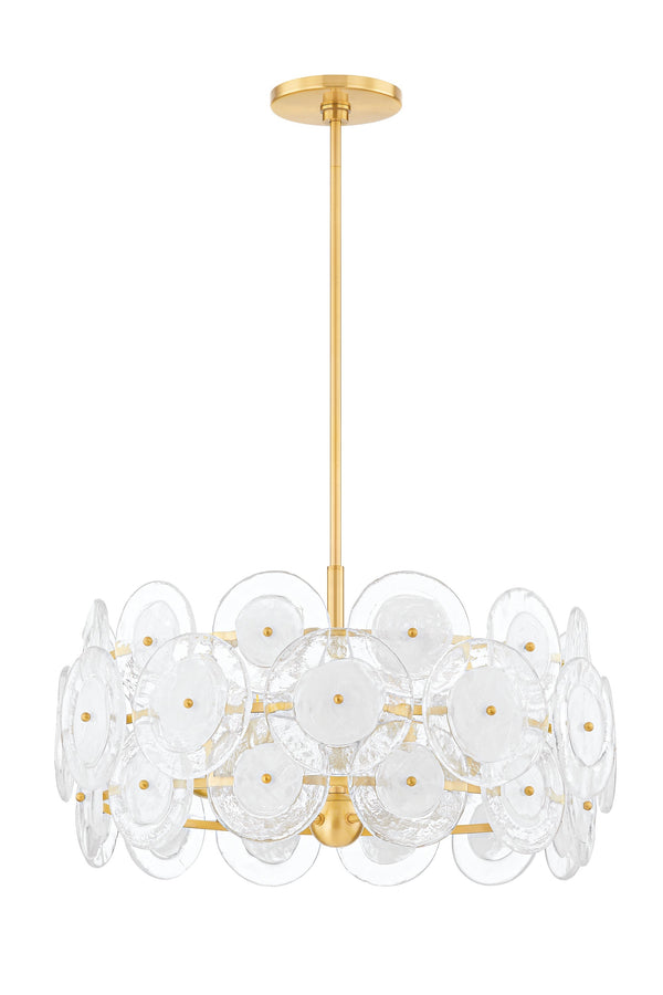 Lighting - Chandelier Zoella 5 Light Chandelier // Aged Brass 