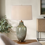 Lighting Chianti Olive Glass Table Lamp 