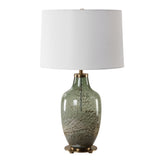Lighting Chianti Olive Glass Table Lamp 