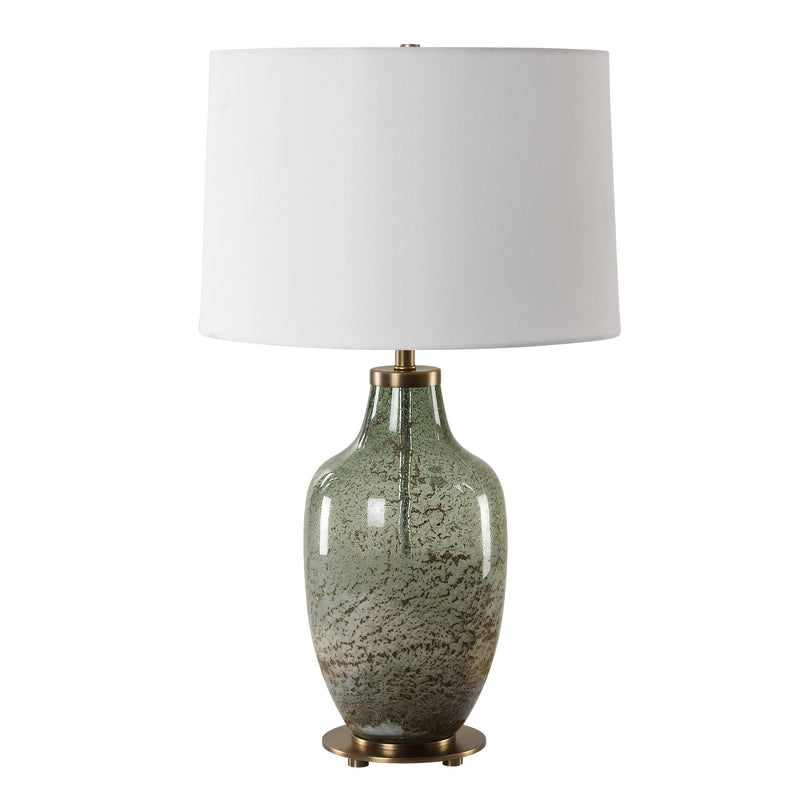 Lighting Chianti Olive Glass Table Lamp 