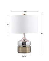 Lighting Como Chrome Table Lamp 
