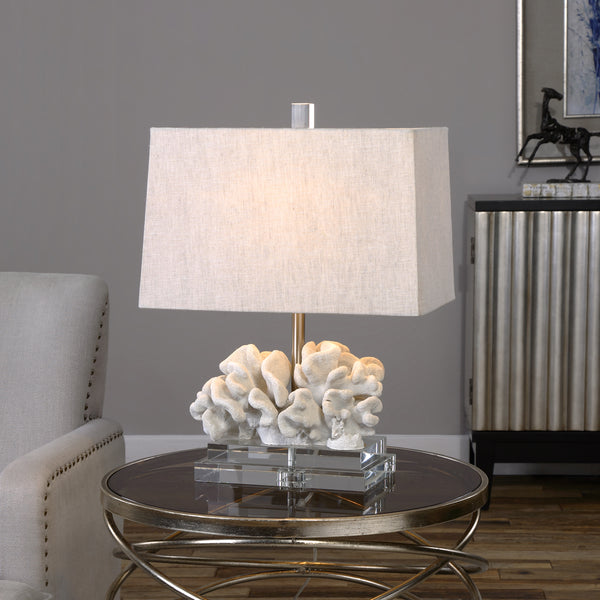 Lighting Coral Sculpture Table Lamp 
