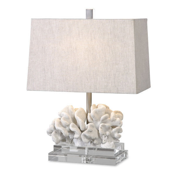 Lighting Coral Sculpture Table Lamp 