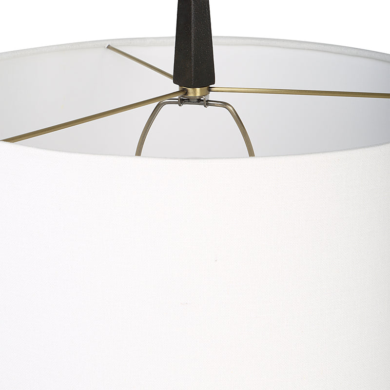 Lighting Counteract Rust Metal Table Lamp 