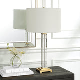 Lighting Crystal Column Table Lamp 