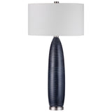 Lighting Cullen Blue Gray Table Lamp 