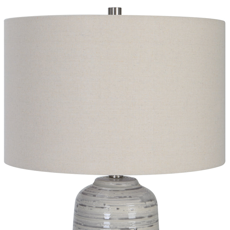 Lighting Cyclone Ivory Table Lamp 