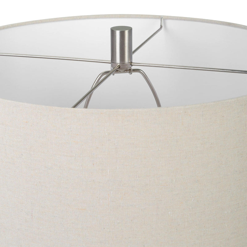 Lighting Cyclone Ivory Table Lamp 
