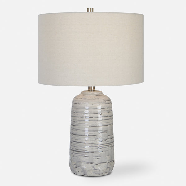 Lighting Cyclone Ivory Table Lamp 