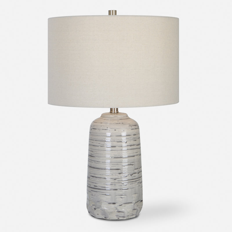 Lighting Cyclone Ivory Table Lamp 